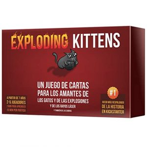 Exploding Kittens - Juego de Cartas en Español - EKIEK01ES