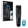 Braun Máquina Cortar Pelo Profesional, Cortapelos Hombre con 9 Ajustes de Longitud, HC 5010, Negro